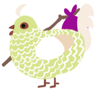 lemon pig dry, a lemon and cream chicken with a lace pattern