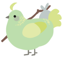 Honeydew, a gluppy and lemon chicken with a neck-band pattern