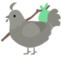 (unnamed), a ash chicken with a head pattern