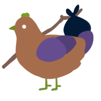 (unnamed), a brown and overcast chicken