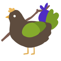 Coconut Cannon, a bark and chartreuse chicken