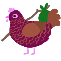 merlot, a wine and russet chicken with a lace pattern