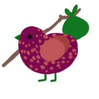 I HUNGER FOR FLESH, a wine and red chicken with a speckle pattern