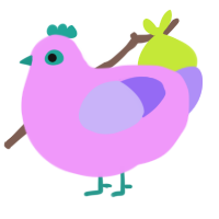 (unnamed), a lavender and lilac chicken