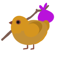 (unnamed), a gold and ochre chicken with a head pattern