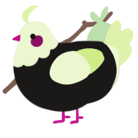 (unnamed), a sable and apple chicken with a head pattern