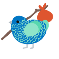 (unnamed), a sapphire and mint chicken with a lace pattern