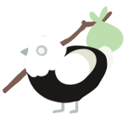 (unnamed), a sable and white chicken with a head pattern