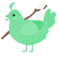 Ghost, a spring chicken with a lace pattern