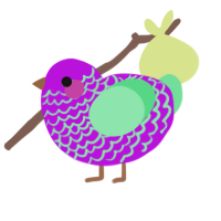 (unnamed), a amethyst and spring chicken with a lace pattern