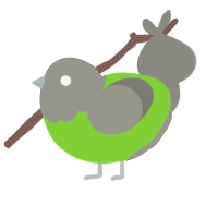 Chernobyl, a grass and ash chicken with a head pattern