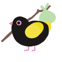 (unnamed), a sable and yellow chicken