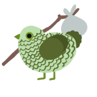 (unnamed), a gluppy and olive chicken with a lace pattern