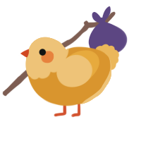(unnamed), a orange and honey chicken with a head pattern