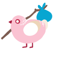 Mallow, a rose and cream chicken with a neck-band pattern