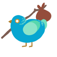(unnamed), a cerulean and mint chicken with a neck-band pattern