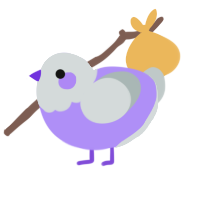 (unnamed), a lilac and silver chicken with a head pattern
