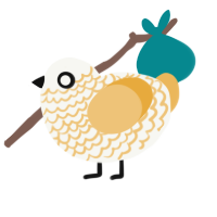 (unnamed), a white and honey chicken with a lace pattern