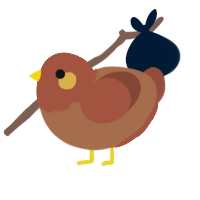 (unnamed), a brown and russet chicken with a head pattern