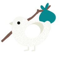 White XXX, a white chicken with a double-lace pattern