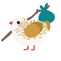 (unnamed), a white and gold chicken with a half-lace pattern