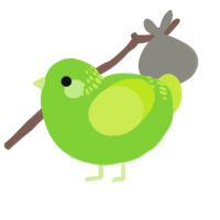 (unnamed), a grass and lime chicken with a neck-band pattern