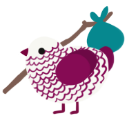 (unnamed), a white and wine chicken with a lace pattern