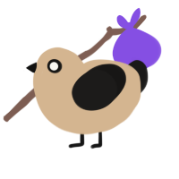 (unnamed), a beige and sable chicken