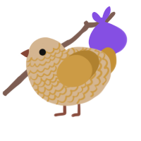Brown Sugar, a beige and gold chicken with a lace pattern