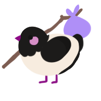 Project, a cream and sable chicken with a head pattern