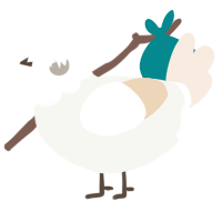 (unnamed), a white and cream chicken with a head pattern