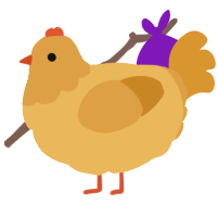 (unnamed), a honey and orange chicken with a head pattern