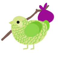L1me, a lemon and grass chicken with a lace pattern