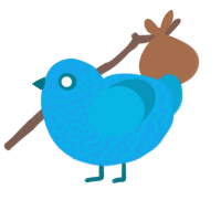 (unnamed), a sky and cerulean chicken with a lace pattern