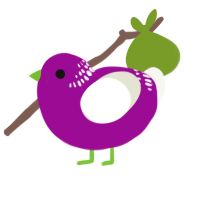 (unnamed), a plum and white chicken with a neck-band pattern