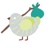 Ew Ew Ew Ugly, a mist and lemon chicken with a bar pattern