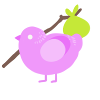 (unnamed), a lavender chicken with a neck-band pattern