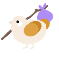 Popcorn Icecream, a cream and orange chicken