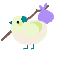 Funk, a cream and apple chicken with a head pattern