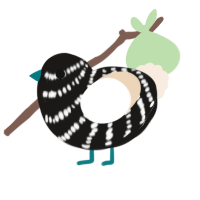 (unnamed), a sable and cream chicken with a bar pattern