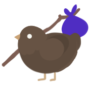 (unnamed), a bark chicken with a head pattern