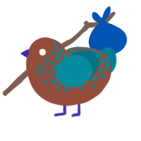 (unnamed), a russet and sea chicken with a half-lace pattern