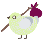 Last-Word, a apple and mist chicken with a lace pattern