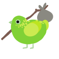 (unnamed), a grass and lime chicken with a neck-speckle pattern
