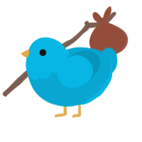 (unnamed), a cerulean chicken with a head pattern