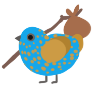 (unnamed), a sky and gold chicken with a speckle pattern