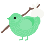Ghost, a spring chicken with a lace pattern