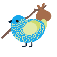 (unnamed), a sky and lemon chicken with a lace pattern