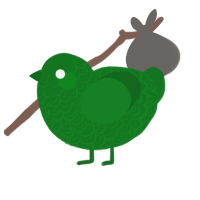 OMG omg omg, a leaf chicken with a double-lace pattern