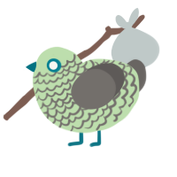 GetInto Hypnosis Mic, a gluppy and grey chicken with a lace pattern